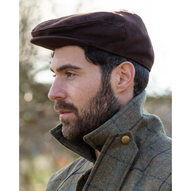 Moleskin newsboy cap on sale